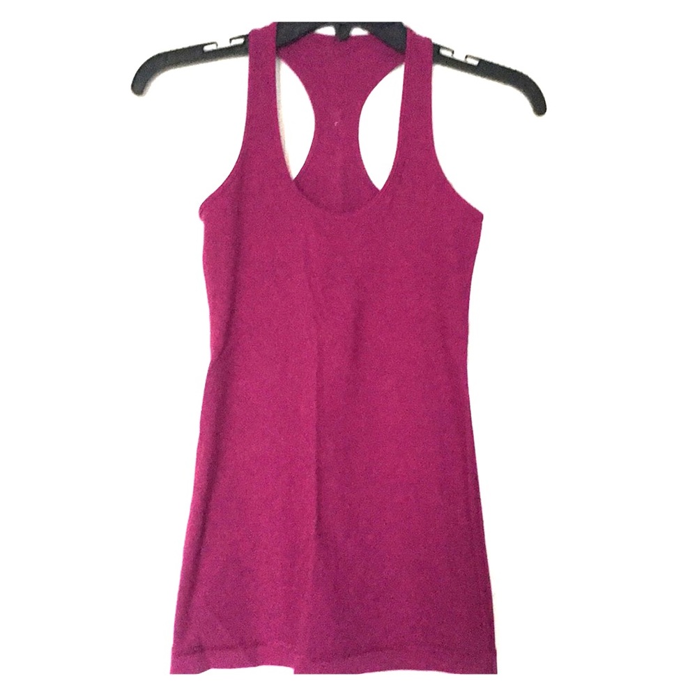 Lululemon cool racerback tank. Size 4. Magenta.